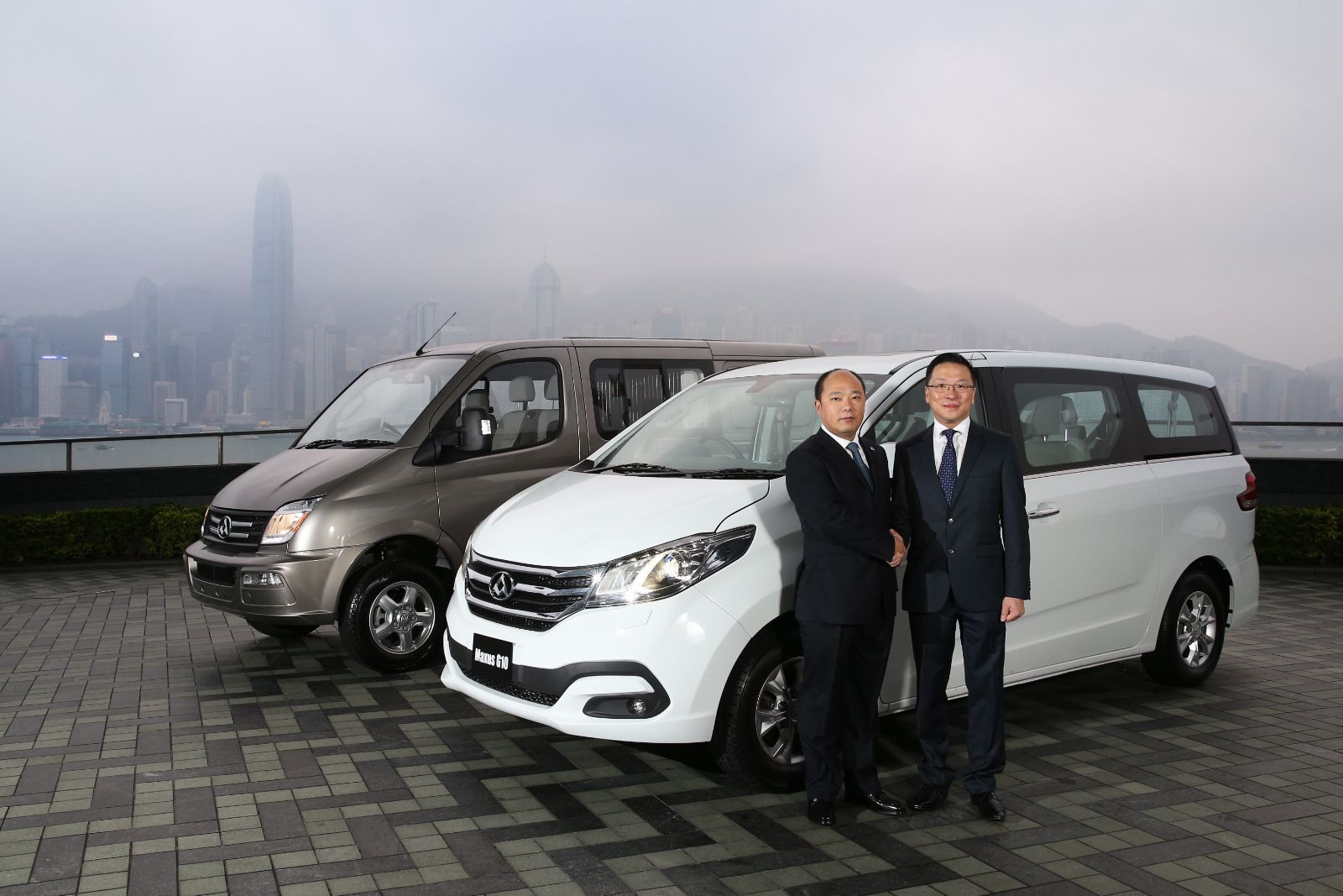 上汽大通在香港正式上市带来宽体轻客v80和mpv G10多款产品